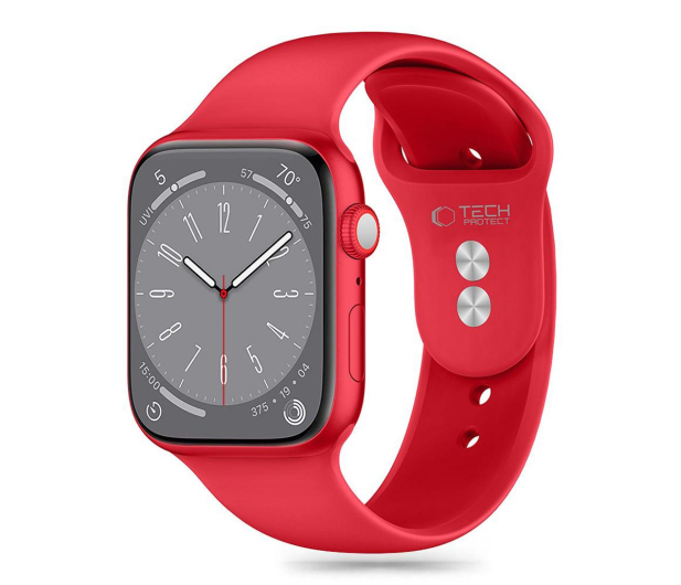 TECH-PROTECT Silicone do Apple Watch 44/45/46/49 mm Red 5906302375233 - 1285563 - zdjęcie
